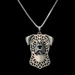 Rottweiler Pendant Necklace