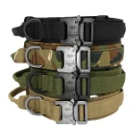 Tactical Dog Collar Leash Set