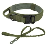 Tactical Dog Collar Leash Set